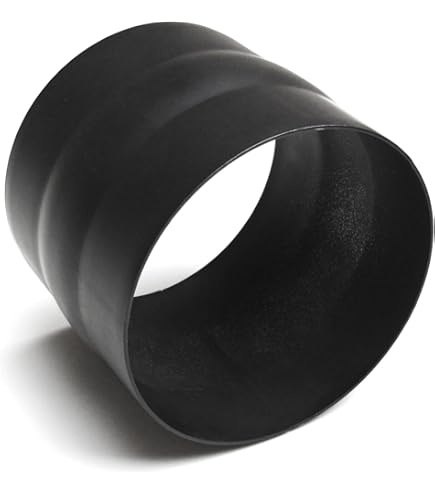 Réduction Inox Pour Conduit De Cheminée – Mâle 150 Mm X Femelle 130 Mm, Acier Inoxydable