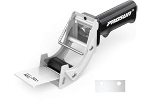 Dévidoir de Ruban Adhésif 50mm (2 Pouces), PROSUN Dévidoir Manuel pour ruban adhésif d'emballage, Blanc