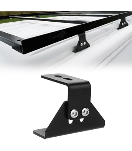 Van Dakrek Mount Kit, Mushroom Hoofdhouder voor ProMaster, Boxer, Jumper, Ducato, Movano (6), 304 Roestvrij Staal