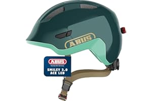 ‎ABUS ABUS Kinderhelm Smiley 3.0 ACE LED - Fahrradhelm mit Licht