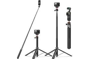 170 cm Selfie Stick stativ för DJI Osmo Pocket 4/3 DJI Action 5 Pro Insta360