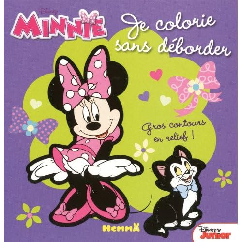 MINNIE JE COLORIE SANS DEBORDE