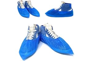 AQASKIN- 100 | 200 | 1000 | 2000pcs Couvre-chaussures jetables résistants 3,2g - RÉDUCTIONS DE QUANTITÉ - Chaussons jetables en CPE - DPI - Nettoyage domestique - Jardinage