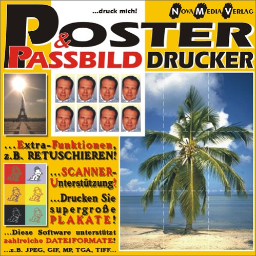 Preisvergleich Produktbild Poster- und Passbild Drucker. CD- ROM für Windows 95 / 98 / NT