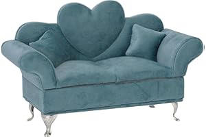 harayaa Miniatur Puppenhaus Sofa Schmuckkästchen Organizer Stilvoll für