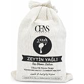 OENS Zeytin Yağlı Taş D&ouml;vme El Yapımı Sabun, Doğal Zeytin Yağlı, V&uuml;cut Temizliği, 120g