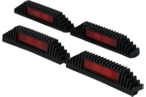 Carpoint 2237804 Protèges Portières 220 Mm Noir Double