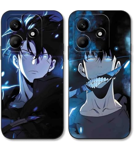 2 Pièces Coque Pour Xiaoi Redi 10 4G 6.5'' Avec Anie Nezuko Tanjirou
