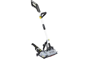 Fartools 115019 Rex H-200 - Renovador de pie telescópico (1800 W, 2 nailon, 120 mm de diámetro, 2 x 100 mm, muchos cepillos adaptables, decapado grandes superficies)