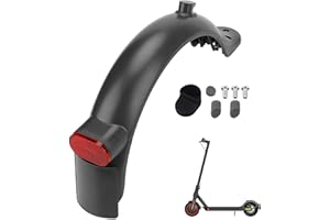 Yungeln Parafango Posteriore parafango Scooter con fanali Posteriori Compatibile con Scooter Elettrico Xiaomi M365 Pro2