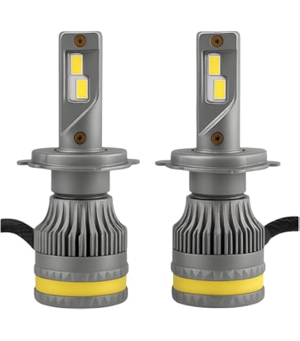 M7 H7 LED Headlights – 2-Piece Car Light Bulb Set – 12000LM 6500K