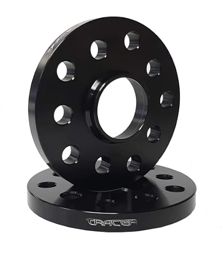 Élargisseurs De Voie CarBole 20mm Pour BMW - 5x120 | Renforce L'adhérence Et Le Style (2 Pièces, Rouge)