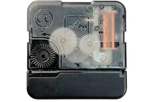 HPLIVE Meccanismo orologio da parete fai da te con funzionalità di scansione silenziosa e guida di installazione facile (D)