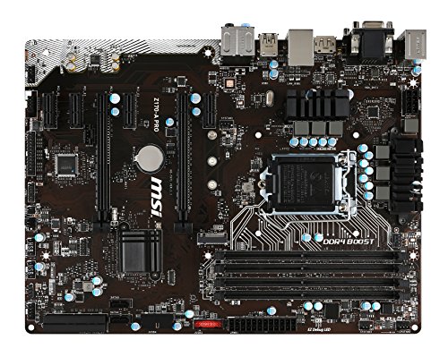 MSI Z170-A Pro - Placa Base (zócalo LGA 1151, DDR4-3200(OC), 1 x Turbo M.2 32 GB/s, 6 x SATA 6 GB/s, 1, USB 3.1) - MSI