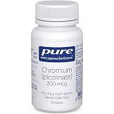 Pure Encapsulations Chromium Picolinate, 200 mcg, 60 Kaps&uuml;l, Mineral Takviyesi