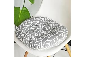HOOWARM Quadrato/rotondo Cuscini Per Sedie 40x40cm/50x50cm/110x110cm Lounge Da Esterno Sedia Cuscino Spesso Morbido Poltrona Cuscino Per Sedia Altalena Per Cucina Pad Tatami Giardino, Ufficio ( Color : A56 ,