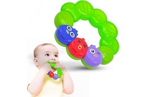 OLD DAVE Massaggia Gengive Neonati Refrigerante in silicone - Sicuro e Effettivo per il Comfort gengivale del Tuo Bambino Durante la Dentizione