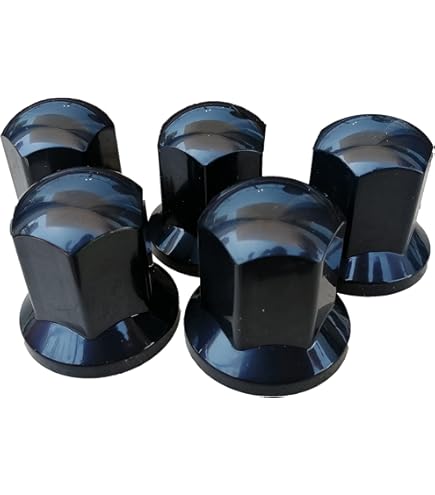 Caches écrous De Roues Auto Gris, Chrome Ou Noir (17, 19, 21mm