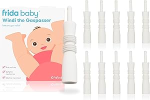Frida Baby Windi Sondino Neonati per Coliche e Gas – 10 Pezzi Usa e Getta – Sollievo Naturale da Coliche e Stitichezza, Sicuro e Senza BPA