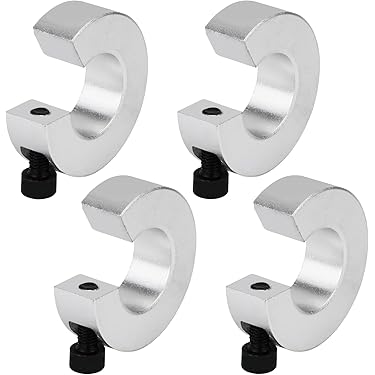 Double Split Clamp-On Shaft Collar 5/8" Bore Two-Piece Clamping Collar 1 5 16 Od 7 16 Width Stainless Steel 8070c4e1 4493 404b Aff2 9237e0f224b4.82f74c045f72747e4a2445a6656eb153