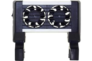 BLAU AQUARISTIC Blau BA-7776202 Aquaristic Ventilateur pour Aquarium 2 Prises Bleu