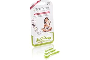 Tick Twister Blister de 3 tiradores de garrapatas para quitar garrapatas en perros, gatos, caballos y hombre – Original – Fabricado en Francia
