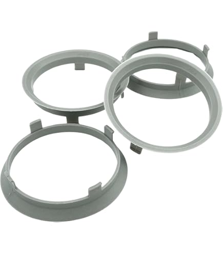 Pneugo! 4 Anelli Di Centraggio Per Cerchi In Alluminio 73.0mm - 60.1mm - Qualità OEM Made In Germany - 4