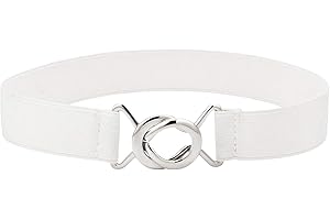 Syuer Damen Stretchy Skinny Taillengürtel Einfacher Stil Elastischer Gürtel für Jeanskleider