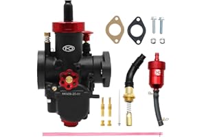 ZSDTRP Racing Carb PE26mm Carburetor with Filter Choke Kit Fit 150cc to 200cc Flange Motorcycle Engine For Dirt Pit Bike Mini Bike Motocross (PE26mm)