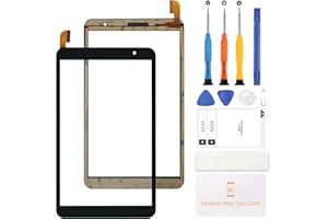 LADYSON Nuovo 8 Pollice Touch Screen per VANKYO MatrixPad S8/MatrixPad S8 Tablet Kids Edition Capacitivo Touch Screen Pannello Full Glass Lens Sostituzione