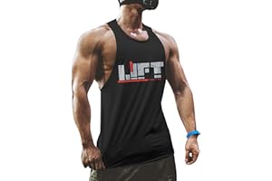 Tuopuda Canotta Uomo Bodybuilding Cotone Canottiera Palestra Senza Maniche Muscolo Formazione Veste sotto Maglie Sportive Tank Top T-Shirt