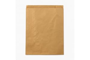 BeFreeX – Bolsas de Papel Kraft 15×5×30 cm sin Asas – Caja 1000 Unidades – Resistentes, Ecológicas y Apta para Alimentos – Pan, Bollería, Bocadillos, Regalos y Detalles – Fabricación Europea