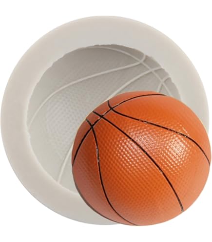 Stampo Per Fondente A Tema Basket - Silicone, 6.9x6.9 Cm, Per Torte E Cioccolato - Foto 4