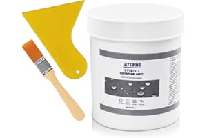 Surcotto Przezroczysty wodoodporny środek do powlekania, 300 g masy uszczelniającej do drewna, płytek, ścian, dachów, wodoodpornej powłoki, do użytku na zewnątrz