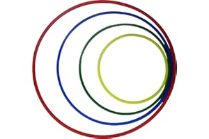 Only Cricket 18mm Hula Hoop Plastic Kids Adult Fun Play Fitness Exercise Yoga Gymnastic Each