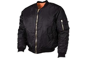MFH Giacca da pilota US MA1 - Nero