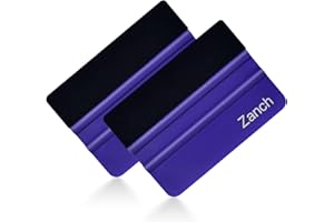 Zanch Vinyl Wrap Tools Vinyl Squeegee Felt Squeegee Window Tint Kit for Window Tint Film, Car Vinyl Wrap, Self Adhesive Wallpaper, Window Film (Purple)