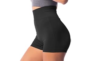 Ipletix Gym Shorts for Women, Scrunch Seamless Cycling Shorts for Women High Waistd Womens Cycling Shorts Sports Shorts