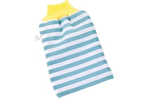 ACOORUITENG Peelinghandschuh Exfoliating Gloves mit Aufhängeöse Peeling Handschuh Peelinghandschuh Körper Peeling Handschuhe Saunahandschuh für Dusche Spa Massage Hautzellen