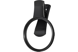K&F Concept 67mm Filter Adapter, schnelle Installation Objektivclip, Clip für iPhone 17/16, Samsung S24/S23, Filterhalterung für Handys, Handy Filterhalterung Filter Nicht enthalten