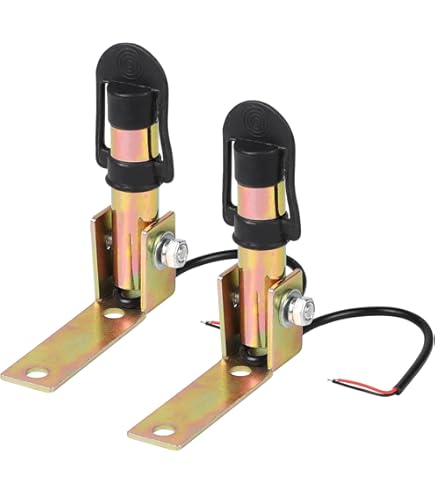 Support Feux Avertissement Support De Montage Pour Balise - Flexible Sur Poteau DIN - Pour Chariot Élévateur, Tracteur - Fils Inclus Accessoire Véhicule Utilitaire