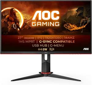 AOC Gaming 27G2U - 27 Inch FHD Monitor 