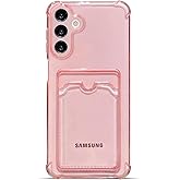Ehr. Samsung Galaxy A16 Uyumlu Kamera Korumalı Kartlıklı K&ouml;şeleri Airbag Tasarımlı Darbe &Ouml;nleyici Şeffaf Silikon Kılıf