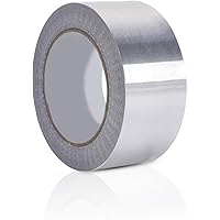 LAITER Aluminium Klebeband Selbstklebendes Aluminiumband Aluminiumklebebänder Zum Abdichten oder Dämmen Für Reparaturen…