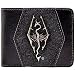 Produktbild Elder Scrolls V Skyrim Alduin Silber-Drachen-Abzeichen Schwarz Portemonnaie