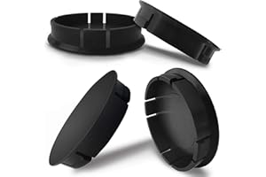 Biomar Labs® 4 x 60mm Coprimozzo Copricerchi Tappi Ruote Auto Logo Stemma Universale Tuning CU 0