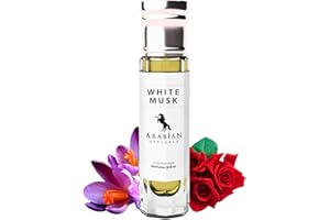 FR297 WHITE MUSK perfume oil for women. 6ml roll-on bottle. Arabian Opulence. Musky/powdery/white floral/woody/floral (6ML)