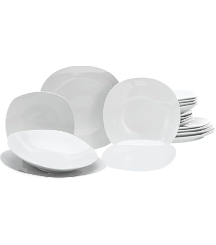 Porselein Creatable serviessets Vaatwasserbestendig 12