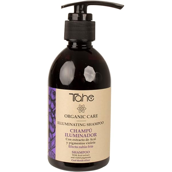 Tahe Luminous Organic Care Haarmaske – Kühleffekt-Maske Für Blondes Haar Mit Açaí & Kokosöl, 300 Ml