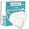 LXOICE N95 Mask Washable And Reusable,Face Mask For Pollution N95 Reusable,N95 Masks For Face,Face Mask For Pollution,N95 Mask Reusable Mask For Adults(Without Filter Pack Of 5),nonwoven fabric